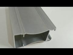 Machined Silver Anodized Aluminum Window/Doors Frame Profiles