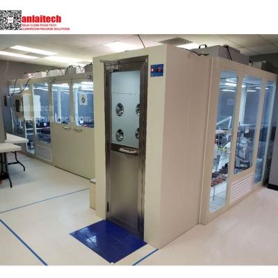 China ELECTRONICAL INTERLOCKED AIR LOCK SHOWER ROOM for sale