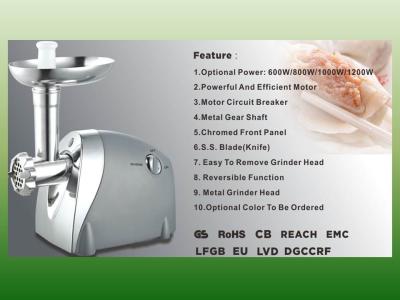China Electricwaring pro professional meat grinder vollrath meat grinder with DGCCRF GK-AMG31B for sale