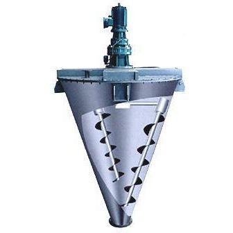 China Wet Paste 5.5kw Screw Cone Mixer for sale