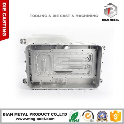 China Aluminum Alloy Die Casting Manufacturer Car Battery Case Custom Service for sale