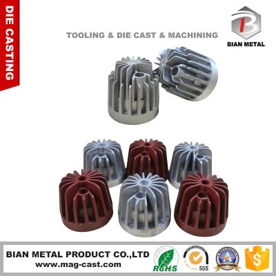 China Solid State Relay Heat Sink Aluminum Die Casting With Fan for sale