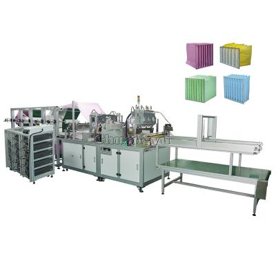 China non woven Filter Bag Making Machine 16KW Power 12pcs/min three phases for sale