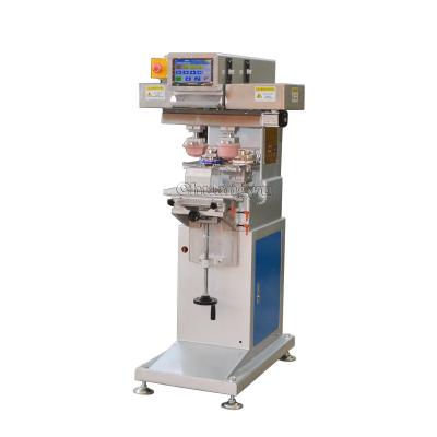 China Tampo-Auflagen-Druckmaschine Tagless mit zweifarbiger Tinten-Schale 1200pcs/Hr zu verkaufen