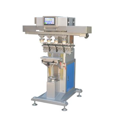 China Tagless Tampoprint 4 Color Pad Printing Machine For Nonwoven Fabric for sale