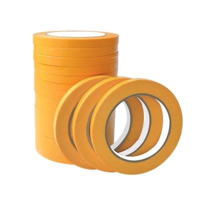 China 48mm Yellow Painting Washi Tape For Furniture Surfaces for sale