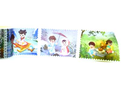 China Waterproof Artfully Designed Die Cut Washi Tape for sale