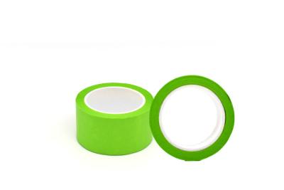 China Green 20mm Fluorescent Washi Tape For Spray Paint for sale