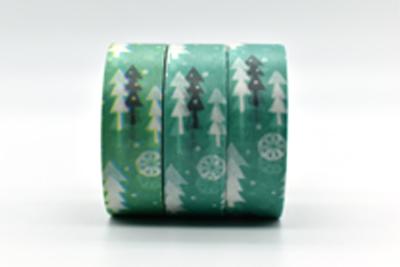 China Kawaii Christmas Masking Tape Set For Beautification for sale