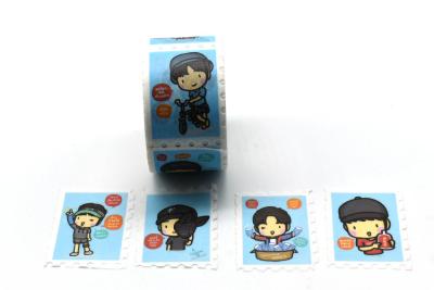 中国 創造的な漫画によって型抜きされる装飾的な保護テープ 販売のため