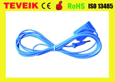 China Hand Control Disposable ECG Electrode / ECG Monitoring Electrodes , 4.0mm Plug for sale