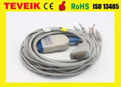 China 10 Leads EKG Cable With Banana 4.0 / Monitor Connector Cable For GE Marqutte EKG Machine for sale