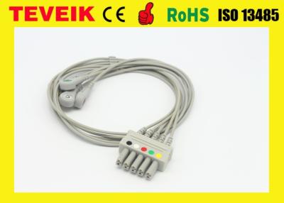 China Teveik Factory CE&ISO Medical HP M1635A 5 Leads ECG Leadwire Cable For Patient Monitor for sale