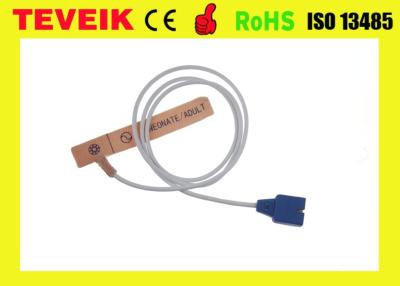 China GE2500 Nell-cor Oximax Disposable Spo2 Sensor Medaplast With 9 Pin Connector for sale