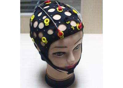 China New Hot Sale Medical EEG Cap Blue EEG Hat Sensor 20 Leads Tin Electrode for sale