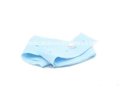 China Disposable CTG belt with buttonhole for fetal monitor  blue for sale