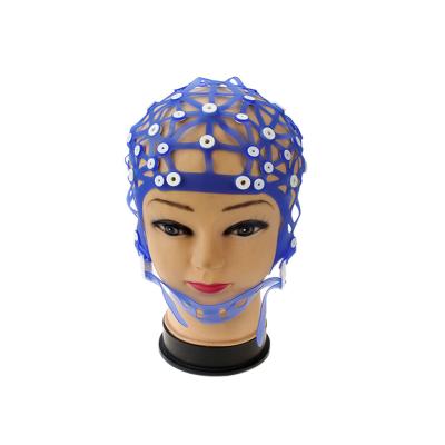 China Brain Activity Test Device 20 Electrode EEG Cap for sale