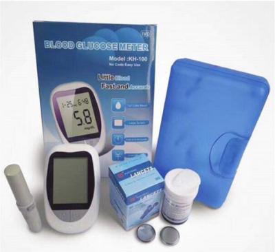 China 5s Clinical Venous Plasma Blood Glucose Meter 0.6mul With Test Strips for sale