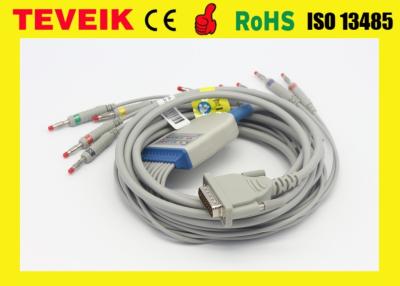 China Schiller EKG Cable for Custo-norm Ergoline: Autoruler, Autoscript 6/12 Cardiette for sale