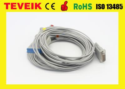 China Schiller EKG Cable for : Autoruler, Autoscript 6/12 Cardiette, EK 3003 / 3012 Ergoline for sale