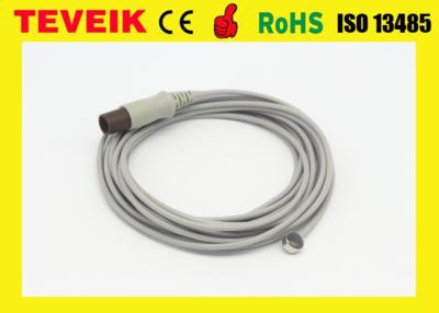 China Pediatric Rectal low cost temperature sensor With Round 2 Pin medical temperature probe for sale