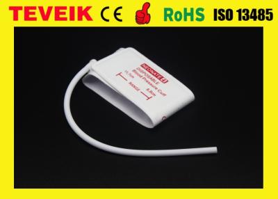 China Factory Price Medical Disposable Single Hose NIBP Cuff, Non-Invasive Blood Pressure Cuff For Neonate for sale