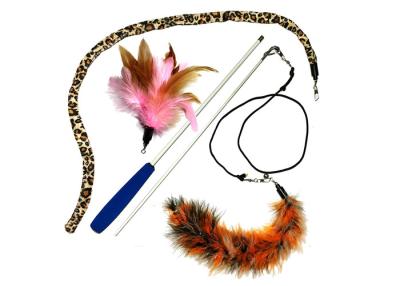 Китай Мулти палочка дразнилки пера кота цветов, игрушка ручки кота ПВК материальная для котенка продается