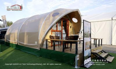 China Luxurious Shape Shell Glamping Tent for Resort for sale