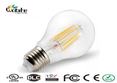 China 120V / 230V 8W Dimmable LED Candle Bulbs E27 Filament Lightbulbs No Mercury for sale