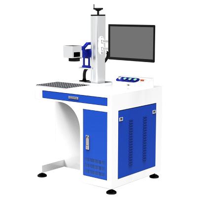 China Ezcad Software Fiber Laser Marking Machine 20w 30w 50w For Permanent Metal Marking for sale