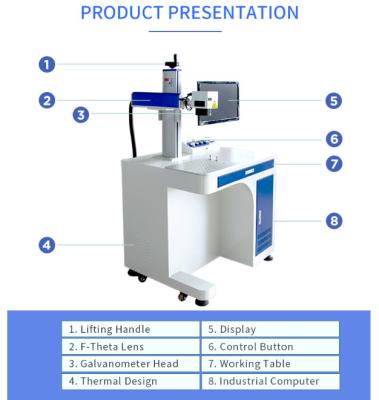 China Acrylic / Rubber Co2 Laser Marking Machine 50w for sale