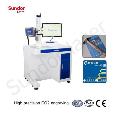 China Benchtop Type Co2 Laser Printing Machine , Leather Laser Engraving Machine for sale