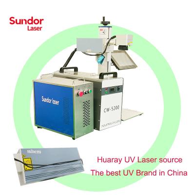 China Máquina de marcado ultravioleta portátil partida del Odm de 3W para el plástico en venta