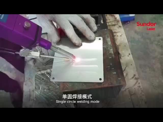 3 in 1 handheld laser welding machine with different operation