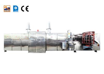 China PLC Automatic Waffle Cone Production Line Waffle Biscuit Making Machine for sale