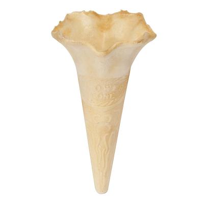 China Fragrant Homemade Wafer Cones For Ice Cream Length 13CM Flower Shaped for sale