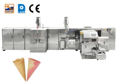 中国 アイス クリームのワッフルの円錐形のパン屋 メーカー、アイス クリームのための機械を作る形削り盤機械円錐形。 販売のため