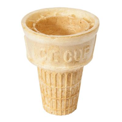 China Shape Customized Ice Cream Wafer Cones 78mm Length QS Approved for sale