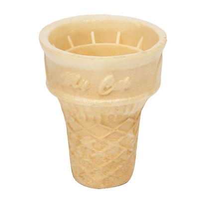 China 72mm Length Custom Wafer Cones , Cool Ice Cream Sugar Cone for sale