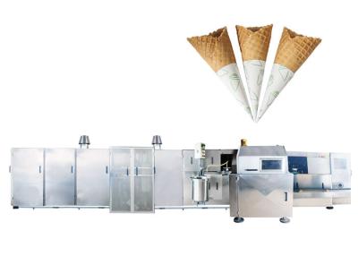 China Cadena de producción de alta velocidad del cono del azúcar para el CE de la galleta de Shell de la oblea del maíz aprobado en venta