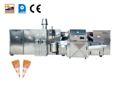 Chine Sugar Cone Making Machine roulé automatique avancé, machine de fabricant de cornet de crème glacée. à vendre
