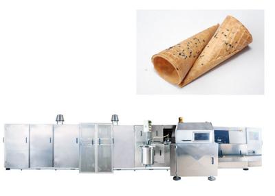 China CE Ice Cream Cone Production Line , Sugar Cone Baking Machine 10 - 11 Gas Consumption / Hour for sale