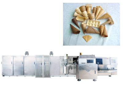 China Gelado do cone da bolacha que faz o equipamento, processo de produção do gelado do de alta capacidade à venda