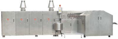 China Rolled Wafer Ice Cream Production Line 1.5hp With Durble Baking Plates for sale