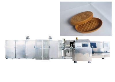 China Máquina industrial amigável da bolacha do gelado de Eco, cor da tira do processo de produção do gelado à venda