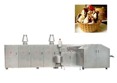 China Linha de produção de aço inoxidável 400 cone de Basbet do waffle do padrão, CE certificado à venda