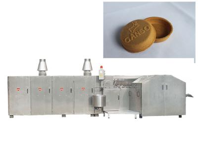 China Linha de produção de alta velocidade do cone do waffle com painel do tela táctil, garantia de 1 ano à venda