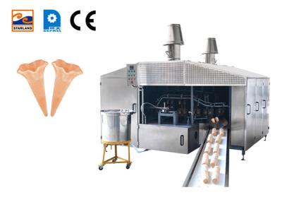 China 28 Baking Plates Wafer Biscuit Machine Custom Ice Cream Cone Production Line for sale