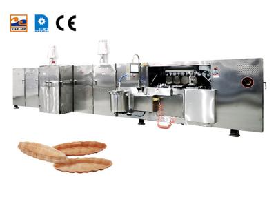 China Semi Automatic Stainless Steel Egg Roll Maker Wafer Biscuit Making For Snack Factory à venda
