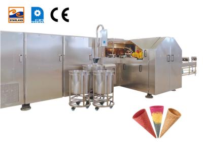 China 1.1KW 47 Plates Ice Cream Cone Making Machine Waffle Biscuit Machine for sale